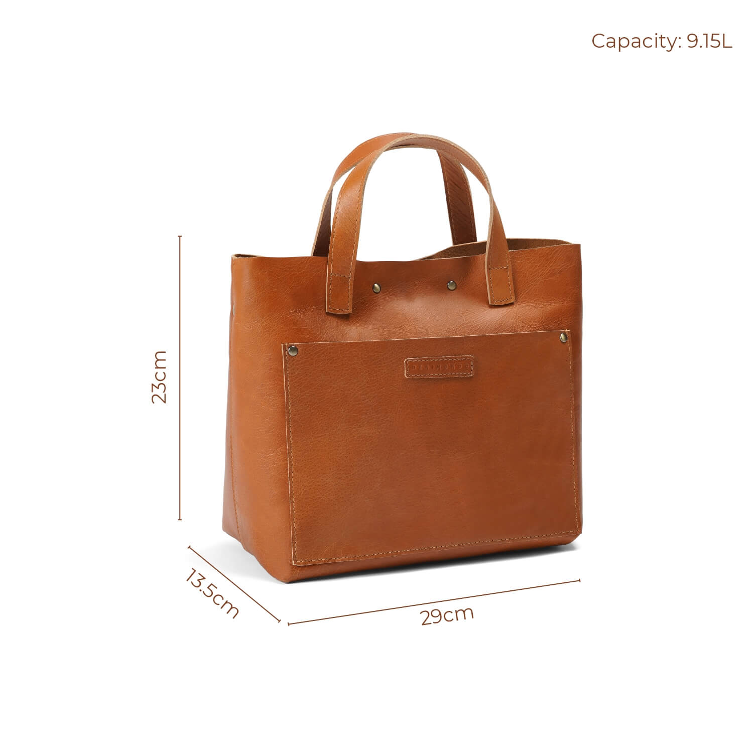 Verona Mini-Ledertasche | | Hellbraun