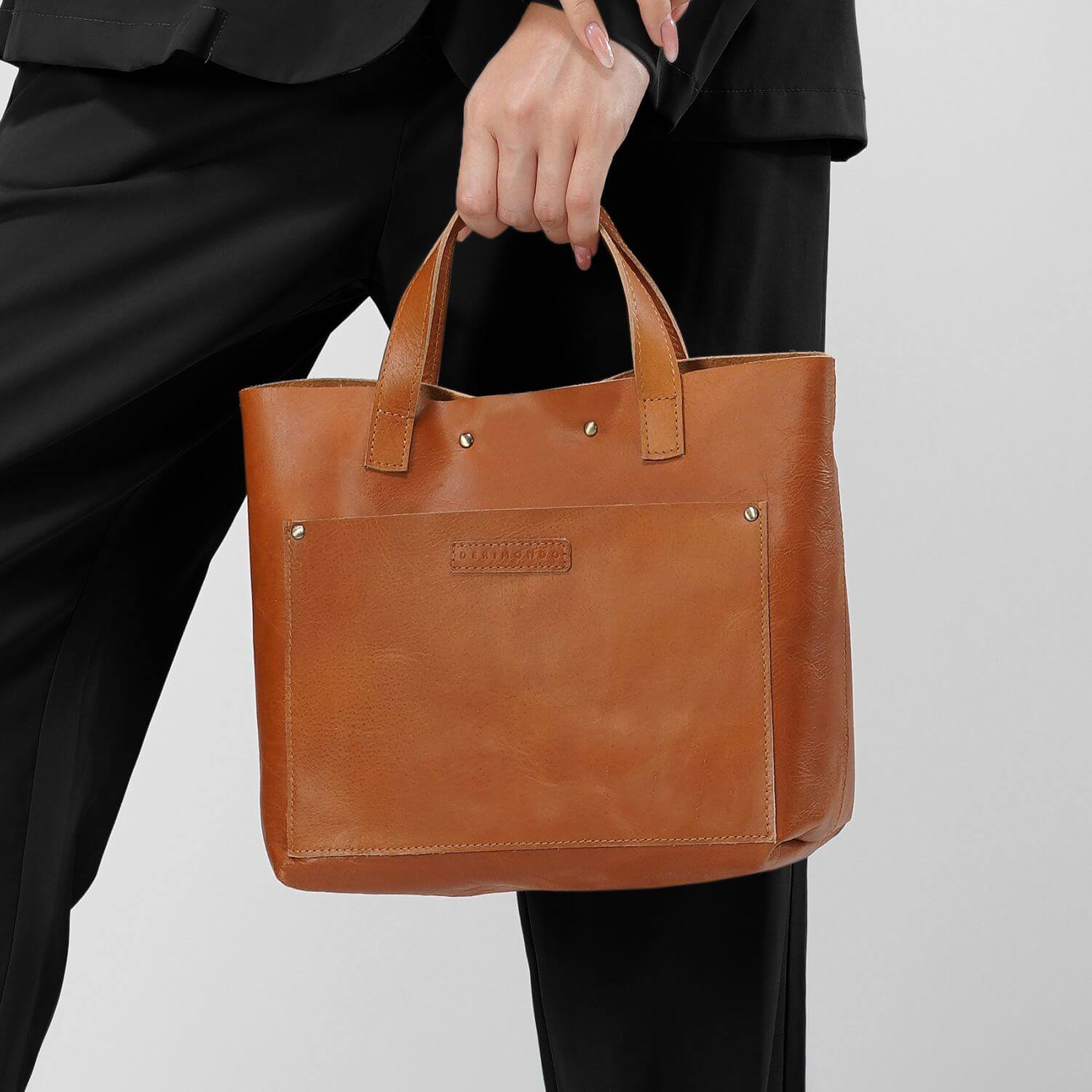 Verona Mini-Ledertasche | | Hellbraun